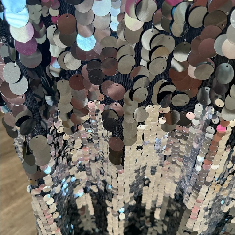 NWT By Together By Together Silvia Sequin Disco Party Dress, S - Picture 4 of 9